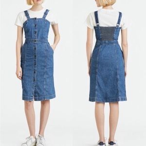 Levis denim jean overall